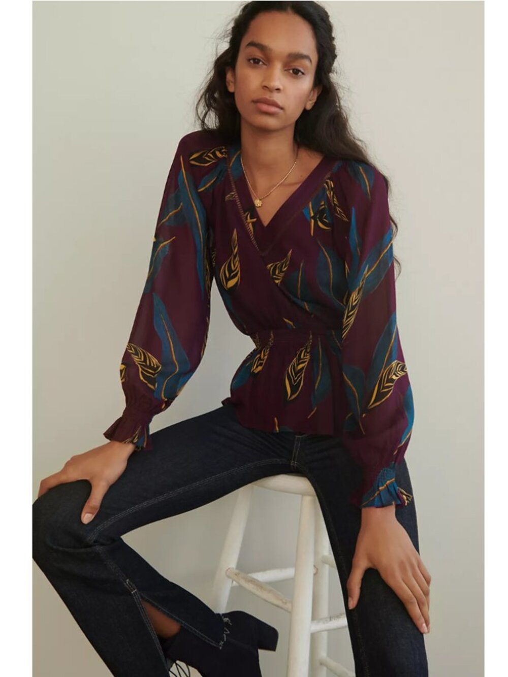 Farm Rio Jennifer Blouse - Picture 2 of 13